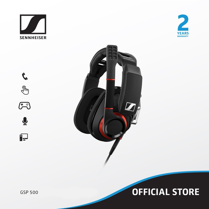 Sennheiser GSP500 / GSP 500 / GSP-500 Open Acoustic Gaming Headset - Resmi