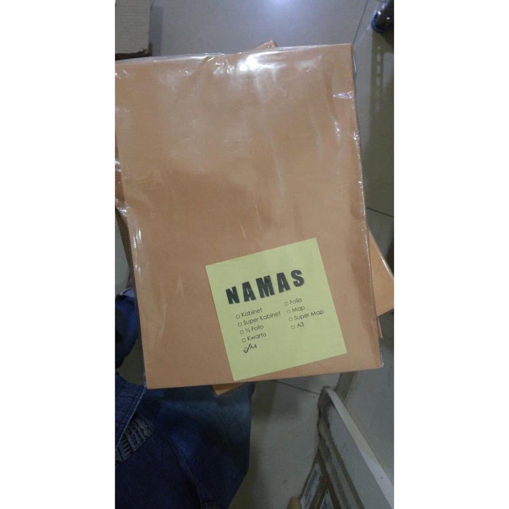 

Amplop Coklat A4 Namas / Gand