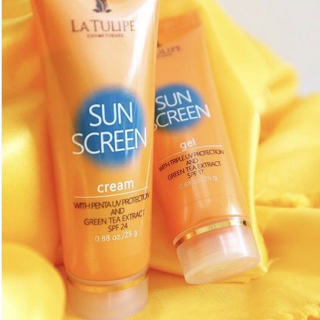 La Tulipe Sunscreen Gel