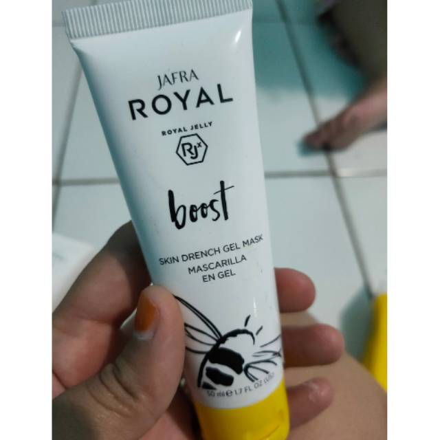 Jafra royal boost gel mask