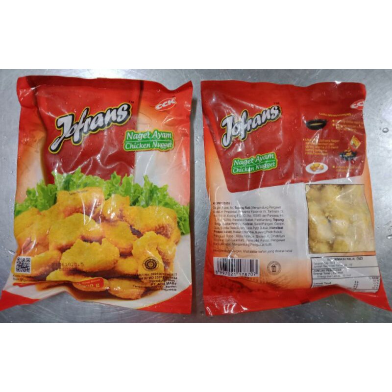

Naget Ayam jofrans Naget Ayam / Naget Ayam Jofrans 500gr