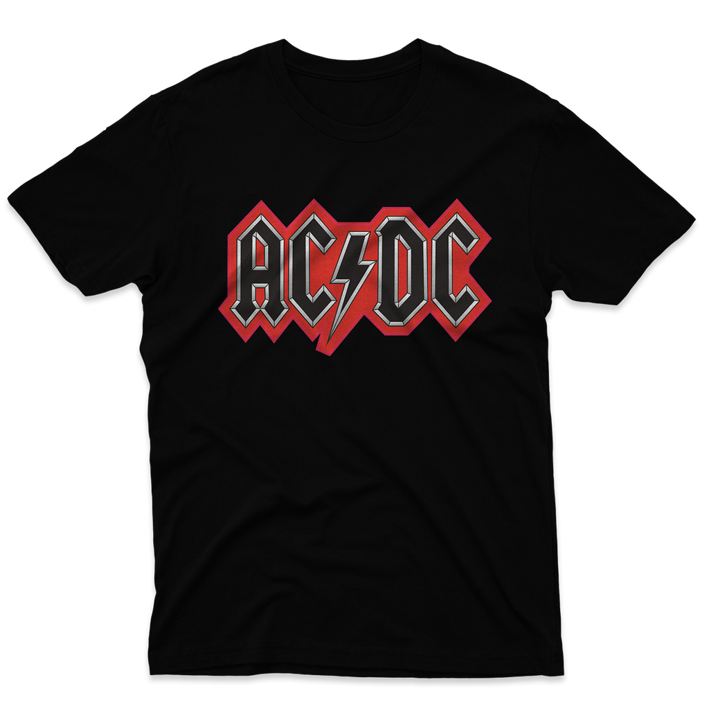 KAOS BAND  KAOS AC DC / AC DC XX / BAJU MUSIK ROCK METAL / TEZOOI