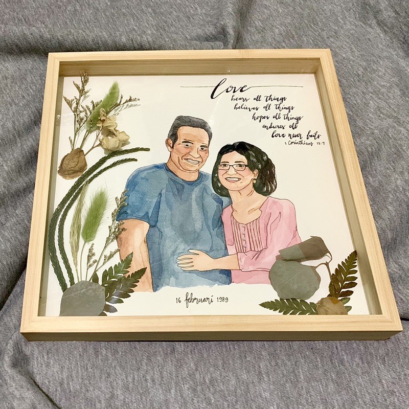 

Watercolor Illustration Box by The Pree Design