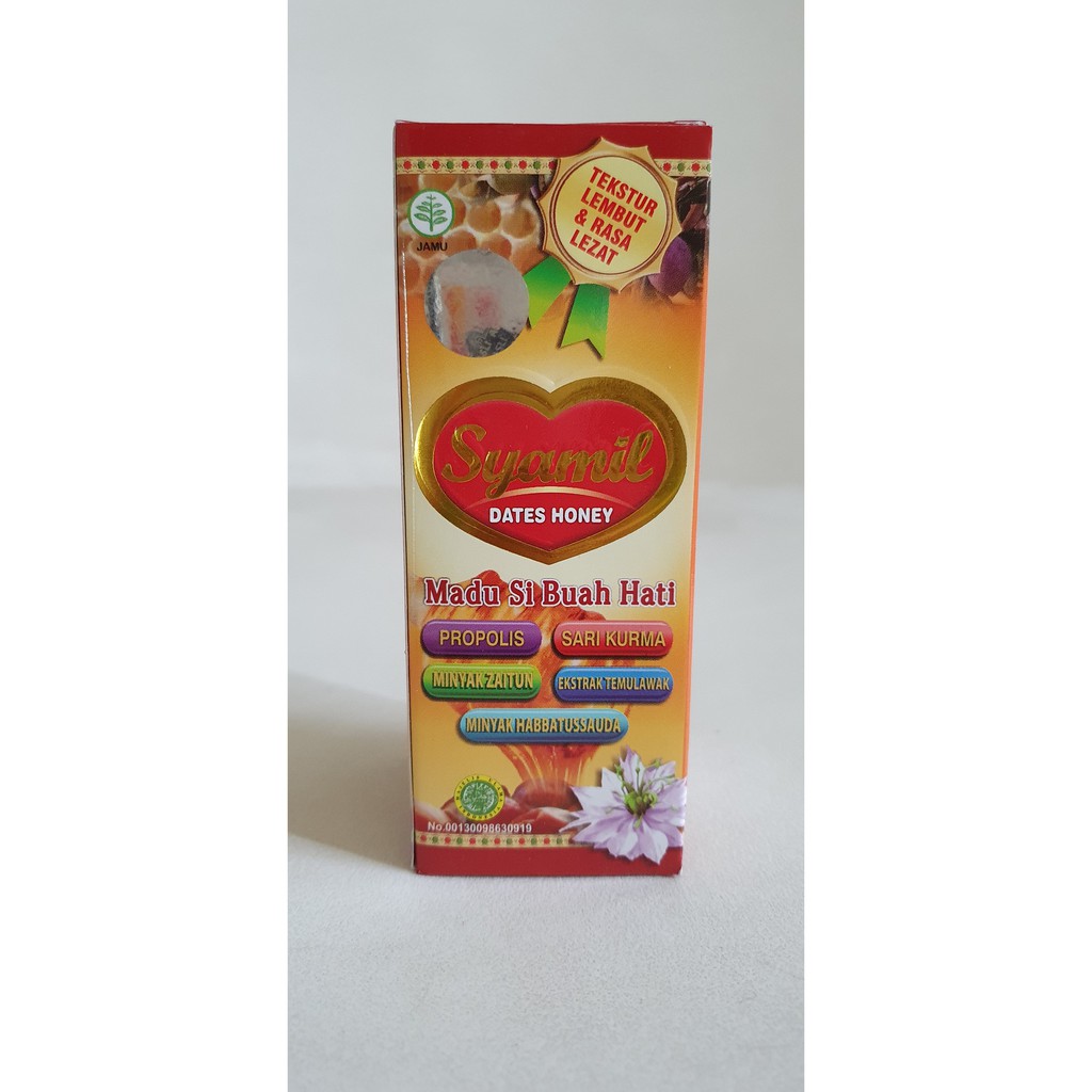 

SYAMIL DATES HONEY SI BUAH HATI 125 ML
