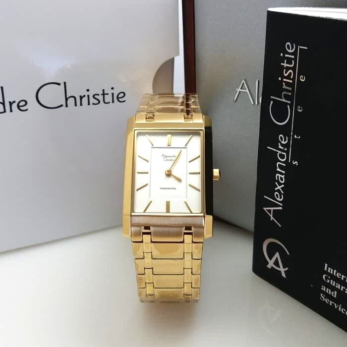 ORIGINAL Jam Tangan Wanita Alexandre Christie AC 8606 / AC8606 Garansi Resmi 1 Tahun