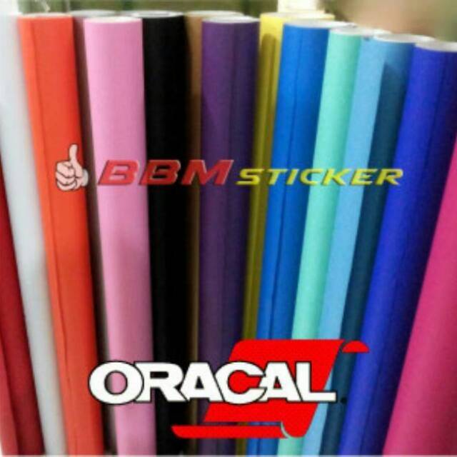 Sticker Oracal 651 Doff Per Meter Shopee Indonesia