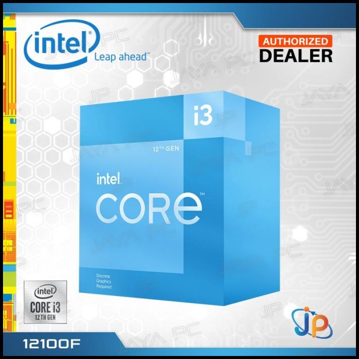 processor intel core i3 12100f box alder lake socket lga 1700