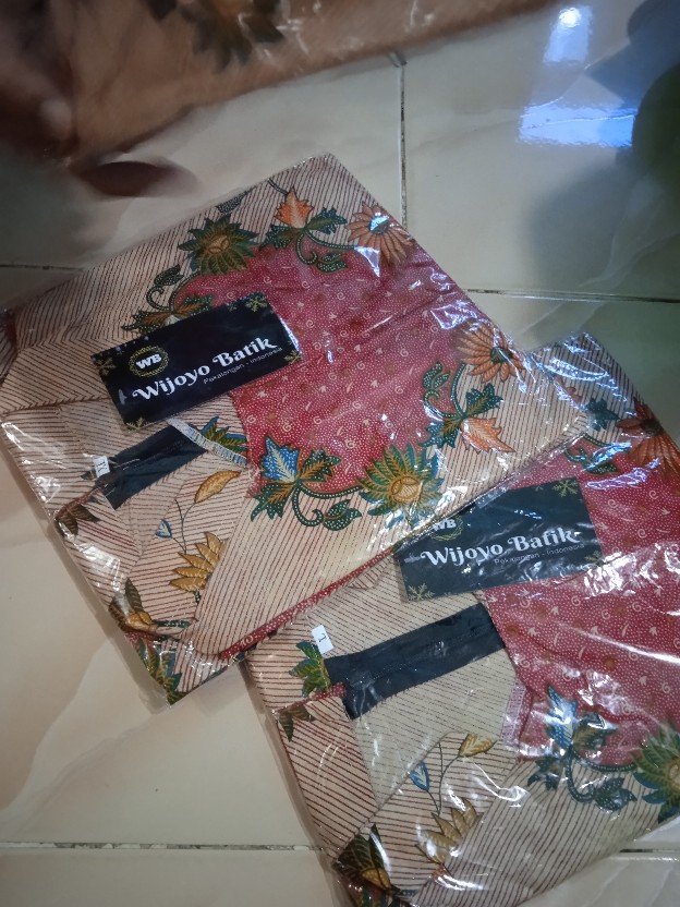 Baju Batik Tunik Wanita Modern Elagan Formal Seragam Batik Kantor Kerja Motif Terbaru