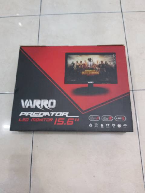 Led monitor 15.6 inch varro garansi resmi original