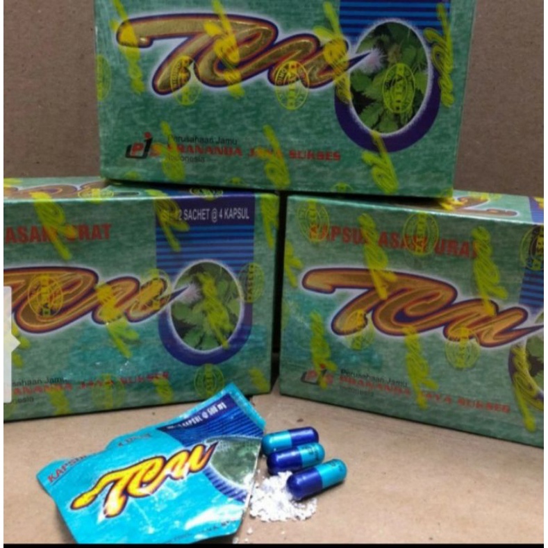 kapsul TCU asam urat Original/ TCU kapsul Rematik asam urat