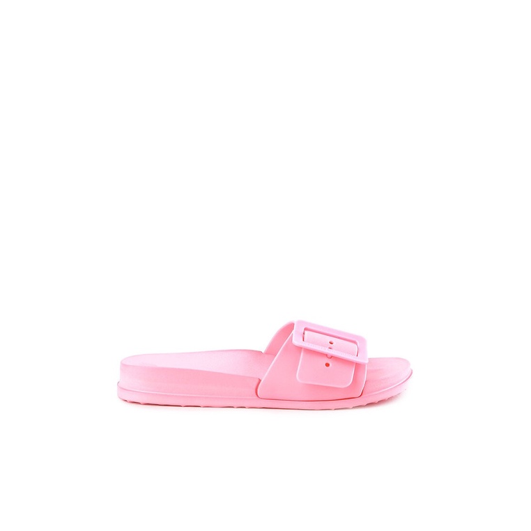 SANDAL SLIDE WANITA HUSH PUPPIES ORIGINAL SENDAL CASUAL BRANDED PINK HW17