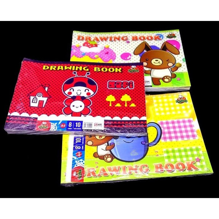 

BUKU GAMBAR DODO A4 / DRAWING BOOK