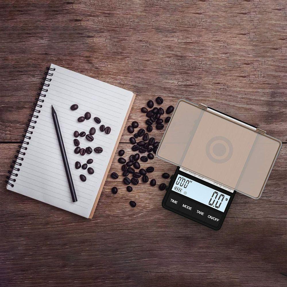Top Smart Coffee Scale High Precision Dengan Timer Timbangan Elektronik LCD Rumah