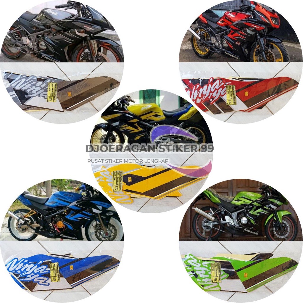Stiker Striping Ninja RR Special Edition 2015 / Polet Stiker Lis Body Ninja RR 2015 SE / Stiker Stan