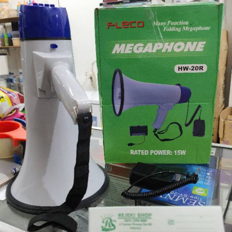 Megaphone Toa Besar Fleco Multifungsi HW-20R - Toa Fleco - Toa Murah