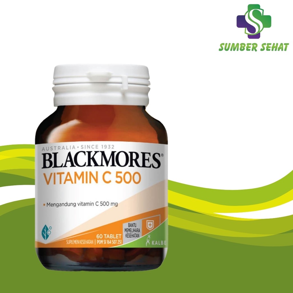 BLACKMORES VITAMIN C 500 MG BOTOL 60 TABLET