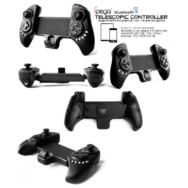 Gamepad Ipega 9023 Telescopic Controller bluetooth android/ iphone/ L1R1/ pubg/ tablet/ L1R1