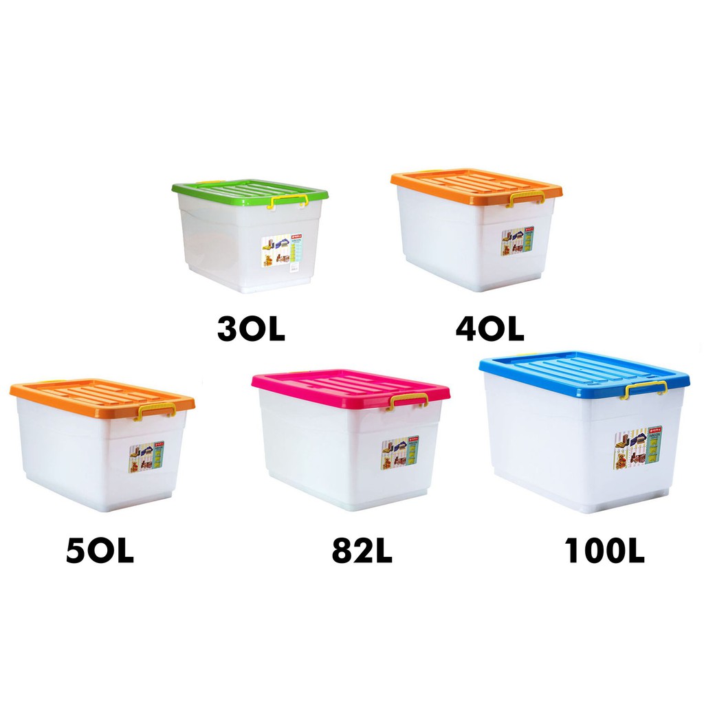 Rak Plastik Container Box / Box Kotak Lion Star Wagon