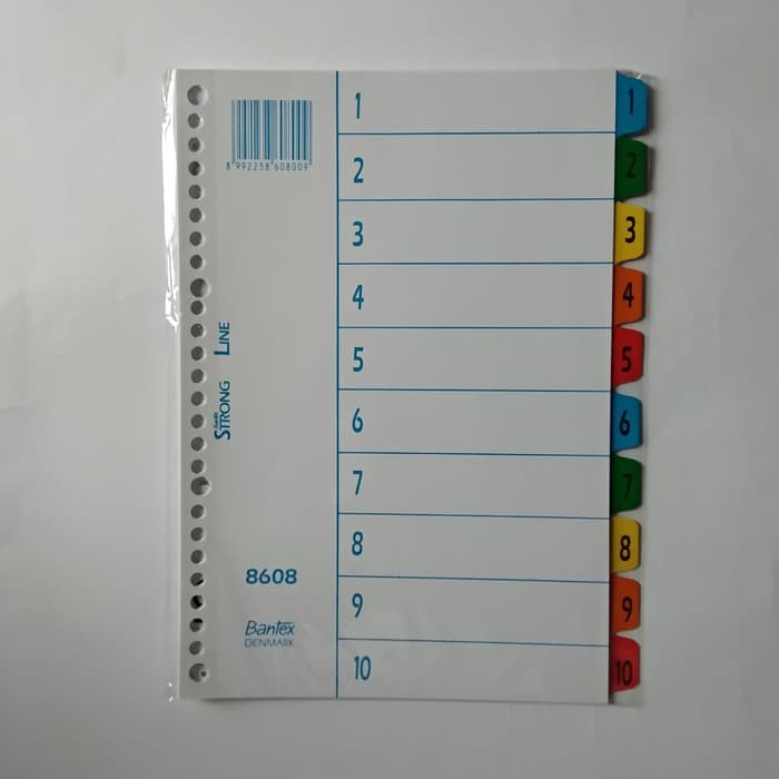 

Bantex 8608 B5 Divider (1 - 10)