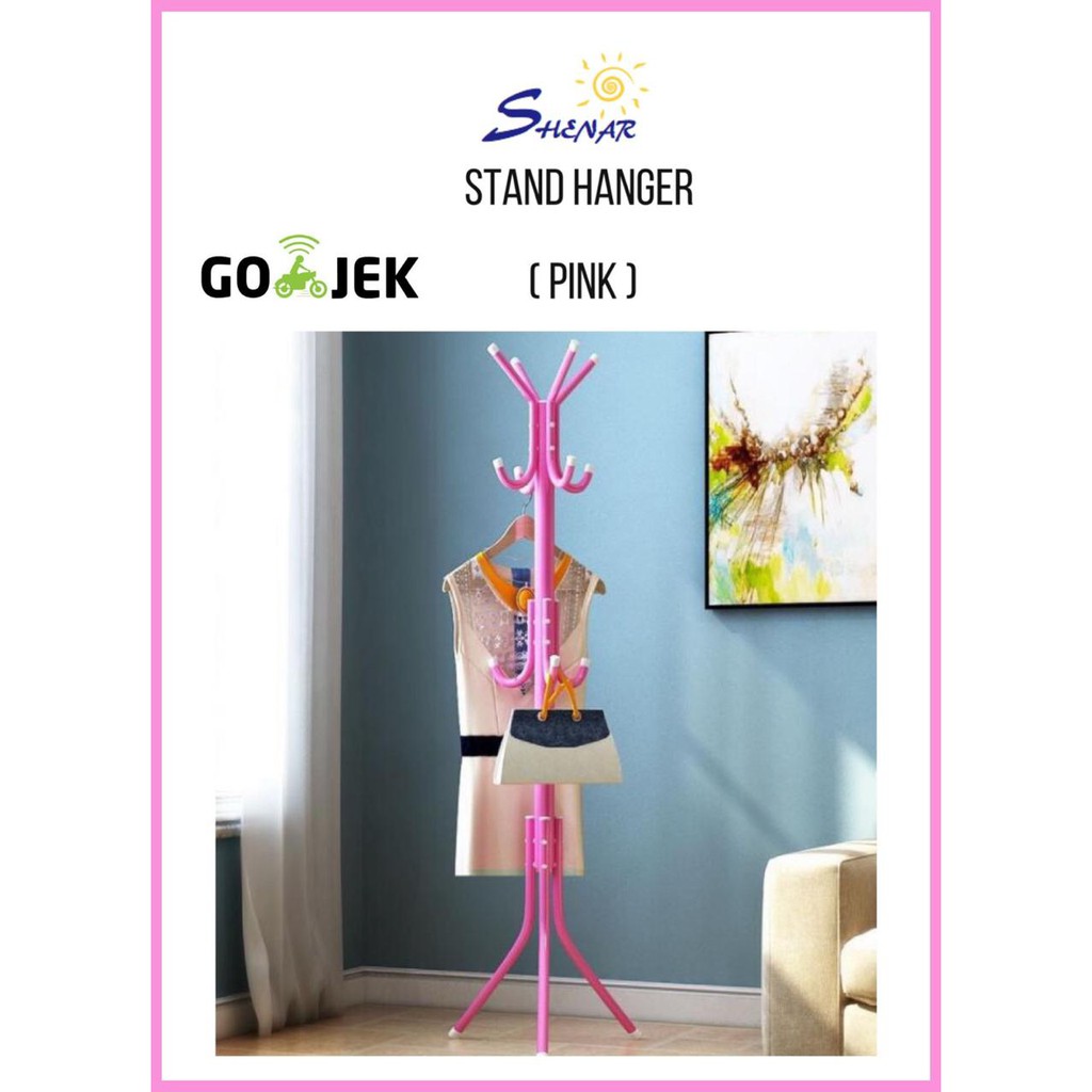 NEW! BAG HANGER/GANTUNGAN TAS/TOPI/RAK GANTUNG /GANTUNGAN SERBAGUNA / STAND HANGER - SHENARHOUSEHOLD