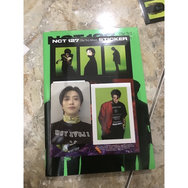 nct127 sticky album unsealed jaehyun taeyong mark haechan johnny set pc