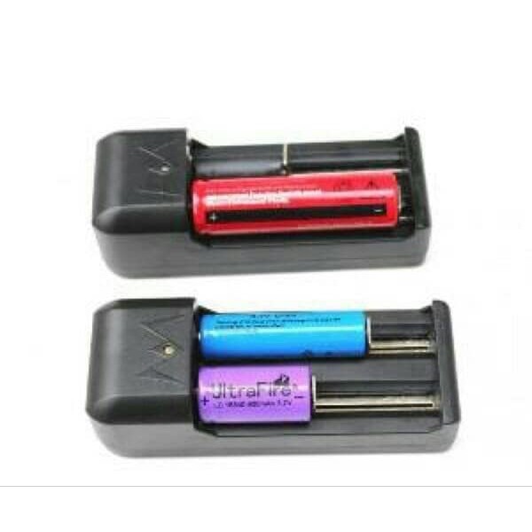 Charger Baterai 2 Slot / Desktop 2 Slot for Batre 18650 / 18350 vap