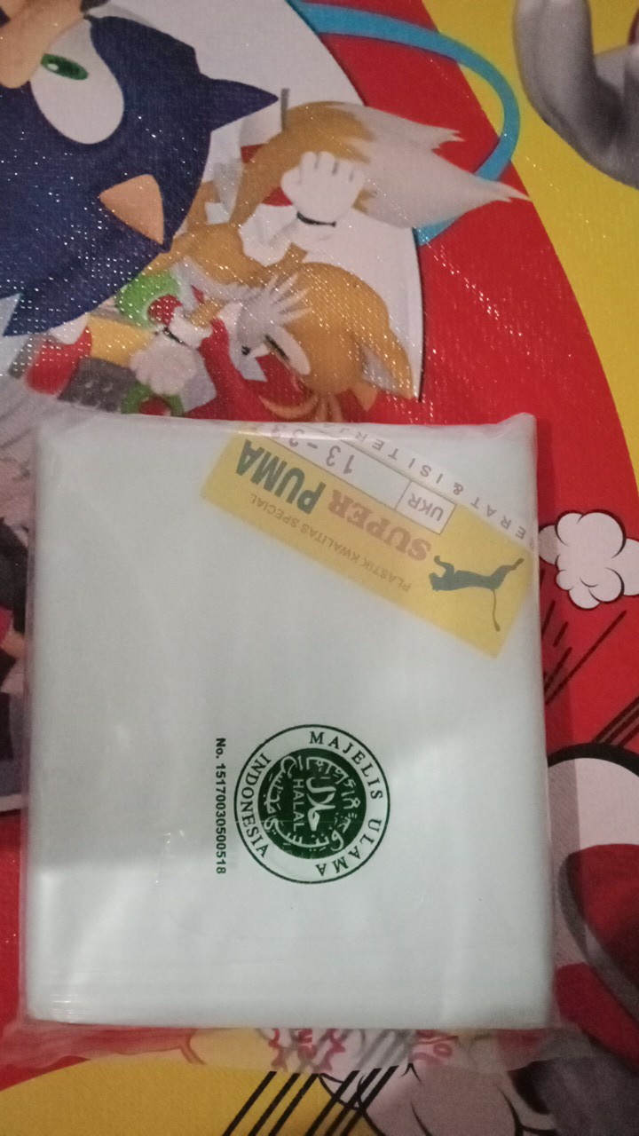 Plastik Kantong Pe Kt Puma 11x27, 13x33, 15x35(2 Ons)