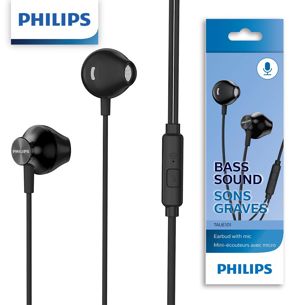 Philips TAUE 101 Earphone With Mic TAUE101