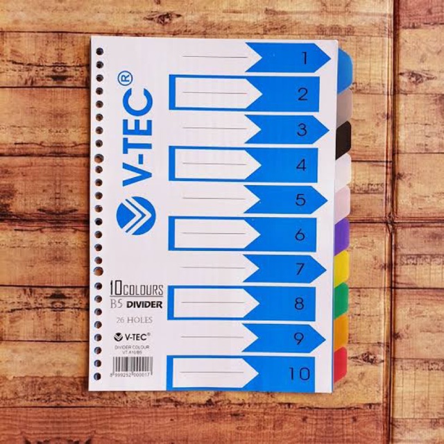 

Pembatas Binder B5 V-Tec