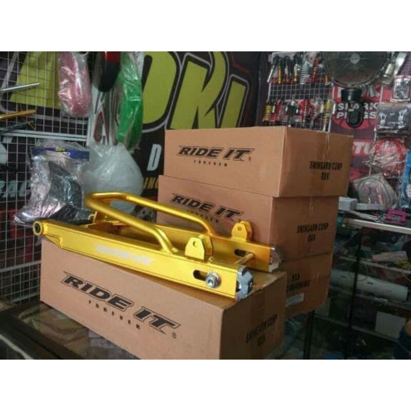 swing arm yamaha rx king full cnc ride it racing