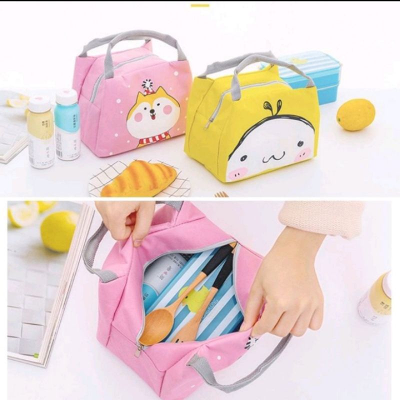 TAS BEKAL Karakter/  Cooler Bag Asi / Lunch Box/Cooler Box/Tas Bekal Bayi