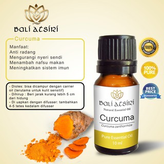 Bali Atsiri Curcuma Oil 10 Ml Pure Essential Curcuma Oil 10 Ml Minyak Atsiri Temulawak 10 Ml Shopee Indonesia