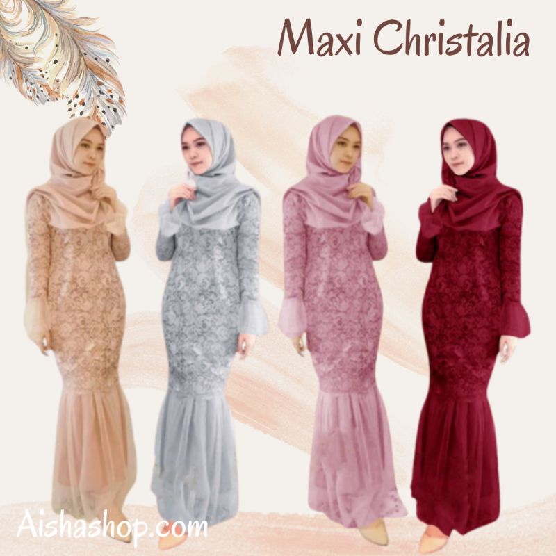 MAXY CHRISTALIA/BAJU KONDANGAN MUSLIM/BAJU MUSLIM WANITA/BAJU KONDANGAN/GAMIS KONDANGAN/GAMIS WANITA