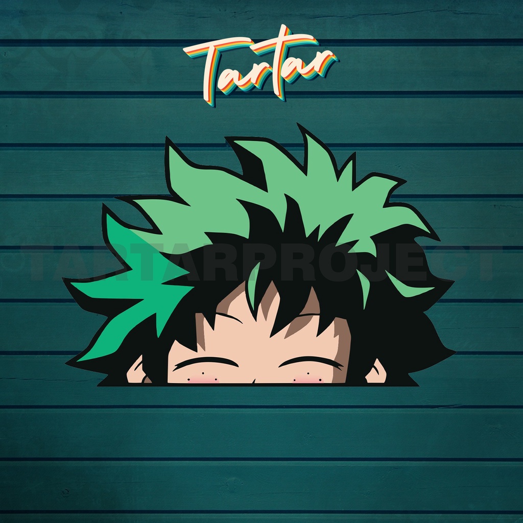 

Sticker Stiker Vinyl - Peeker Anime Izuku Midoriya My Hero Academia