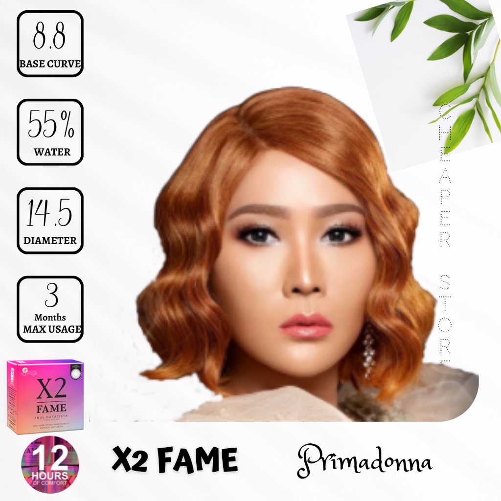 SOFTLENS X2 FAME X INUL DARATISTA - MINUS 3.00 SD 6.00