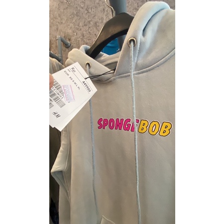 Hoodie Spongebob Happiness H&amp;M ORIGINAL ( FAHMI NM)