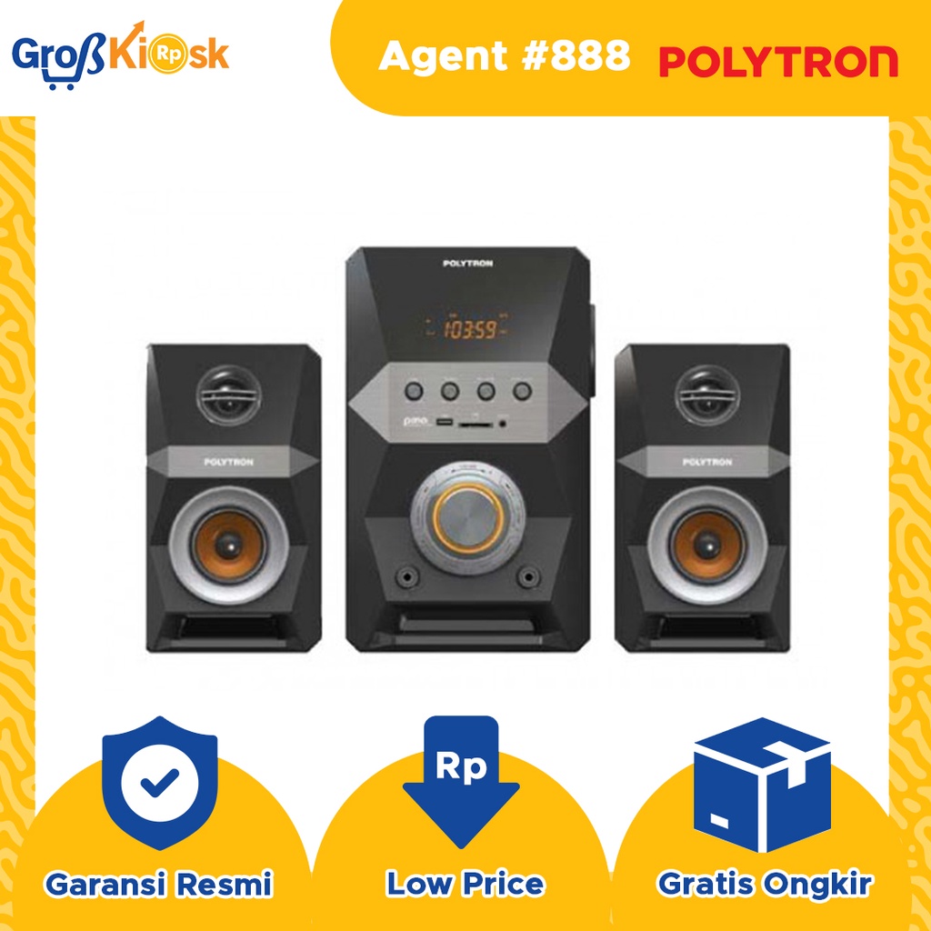 Speaker Multimedia Polytron PMA 9502 Bluetooth