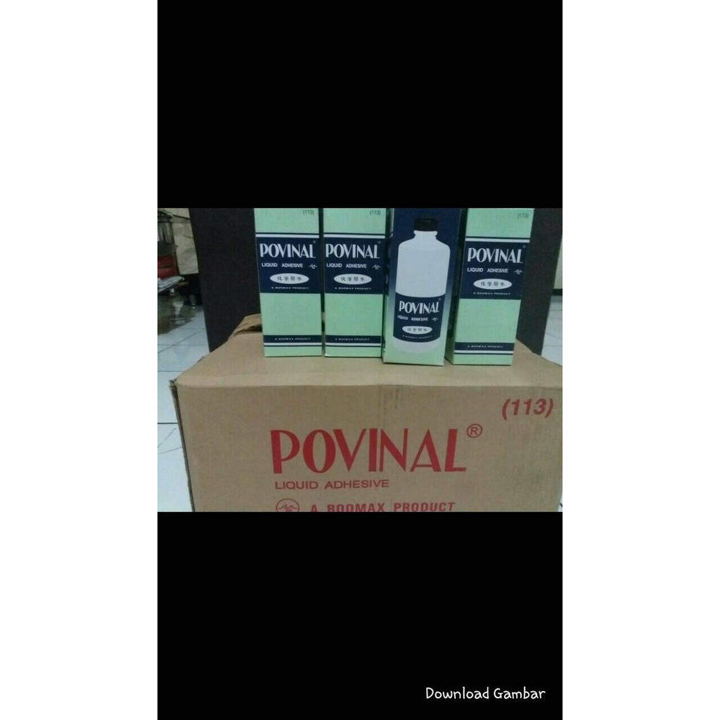 

Terbaru Lem Povinal 500ml Orisinil