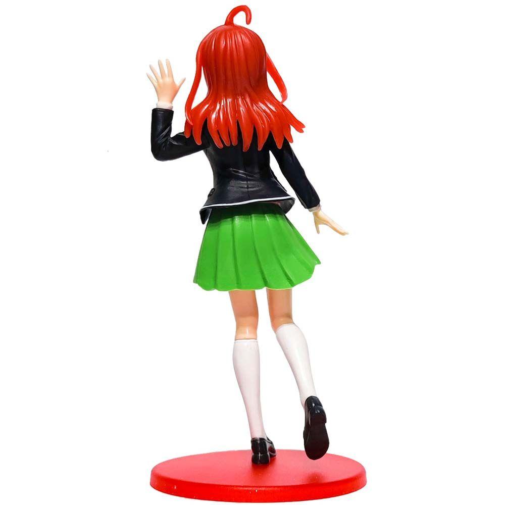 Mxbeauty Nakano Miku Action Figure Anime Patung Nakano Miku Miniatur Gotoubun No Hanayome Ornamen Desktop Klasik