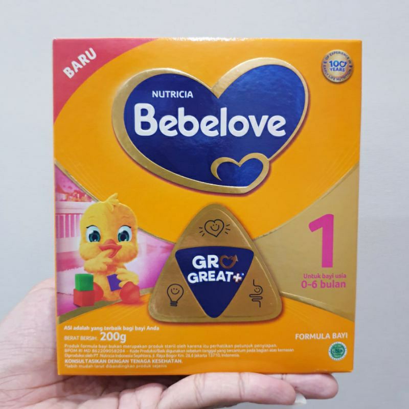 BEBELOVE 1 Gold Soya 0-6 Bulan 170g | Susu Bubuk Formula Bayi Newborn Bebelove Great+ 200 gram / 170g