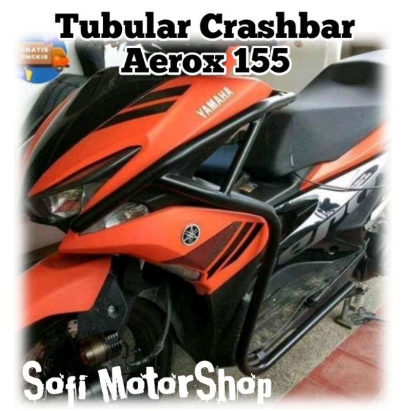Tubular Crashbar Aerox 155