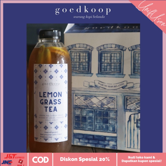 

⭐COD⭐ Lemon Grass Tea 1L