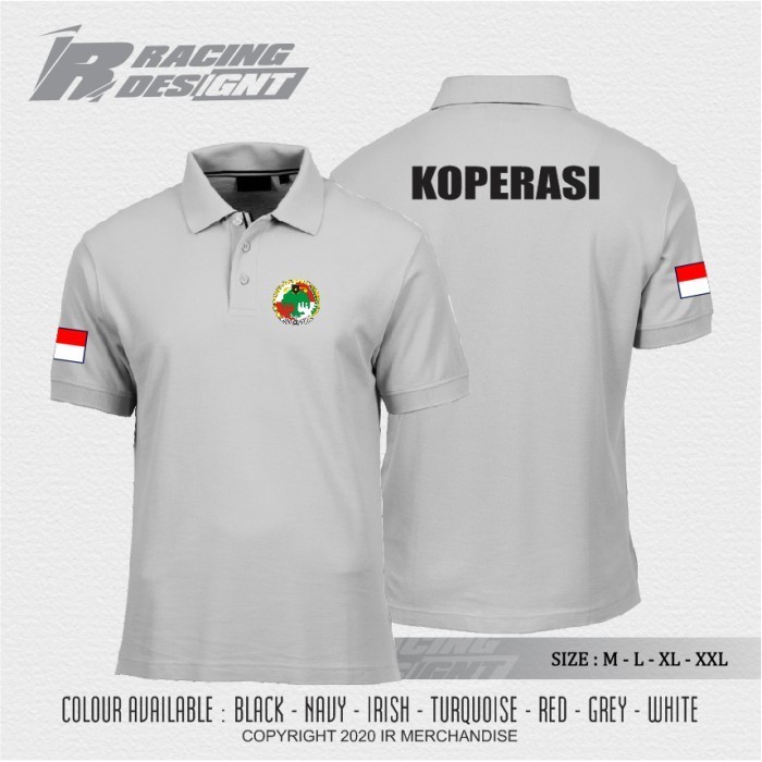 FASHION PRIA ATASAN PRIA KAOS POLO PRIA KG 1697 POLOSHIRT / KAOS POLO KOPERASI INDONESIA TERBARU MUR