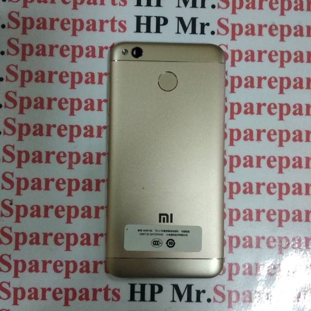 BACKDOOR TUTUP BELAKANG PLUS FINGERPRINT XIAOMI REDMI 4X ORIGINAL