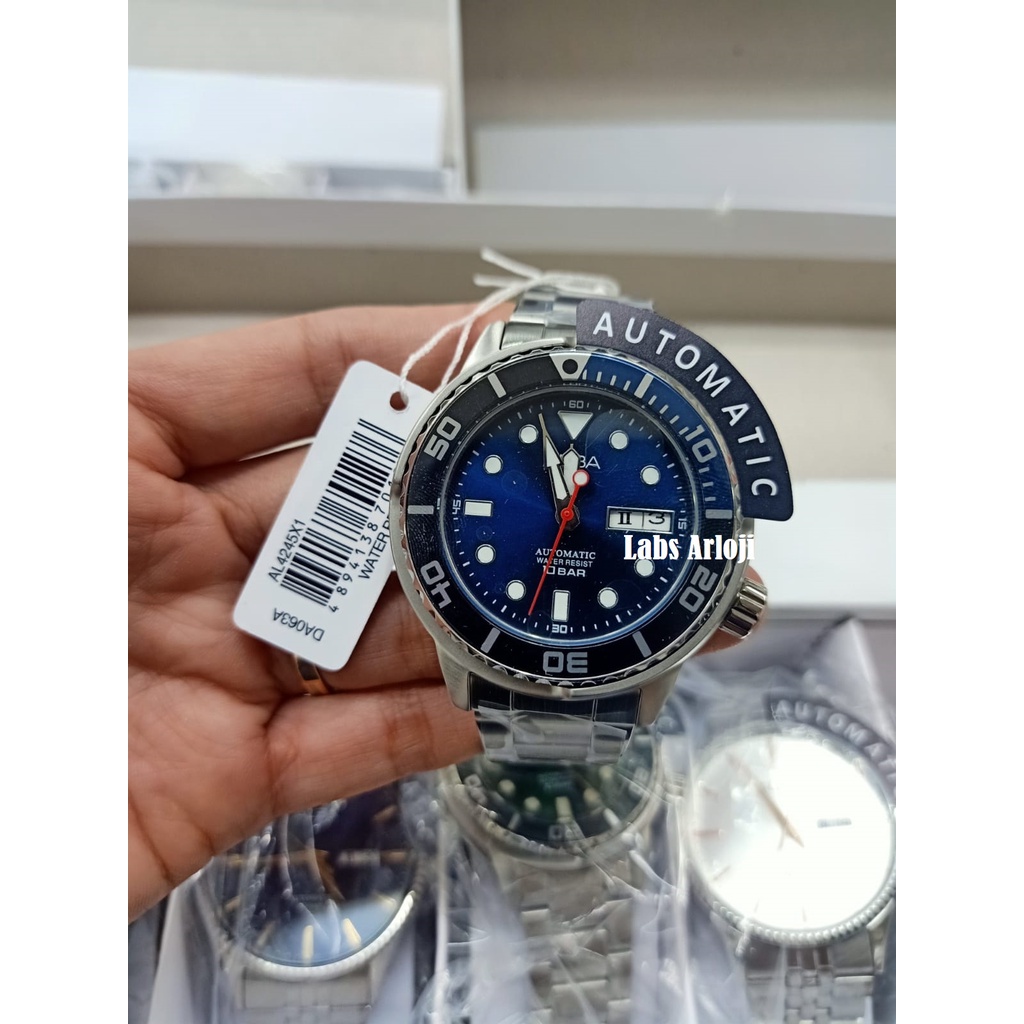 Jam Tangan Alba Men Automatic AL4245 AL4245X1 Original