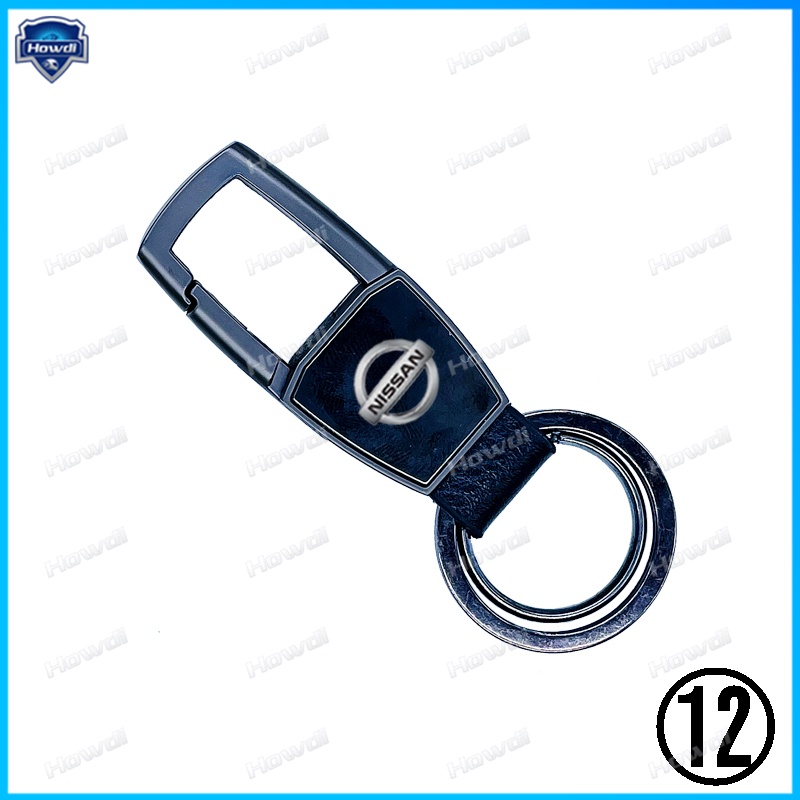 Set Gantungan Kunci Kreatif Bahan Metal Dengan logo Nissan