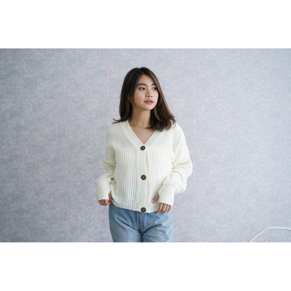 Nainai Cardigan Rajut - jaket rajut wanita - rajut wanita - kardigan rajut wanita