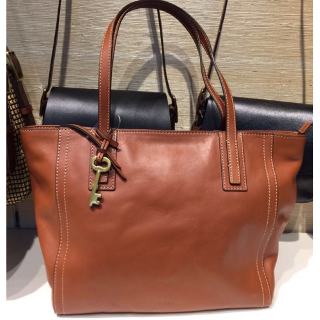 Fossil emma tote brown