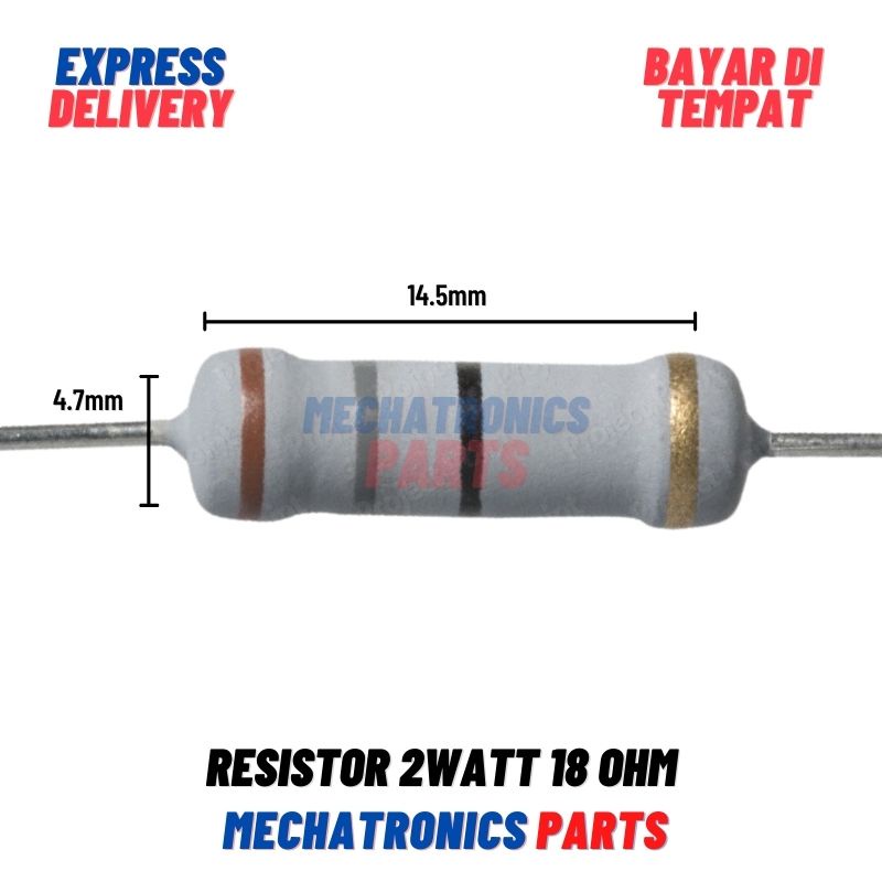 [PAS-9242] RESISTOR 2WATT 18OHM