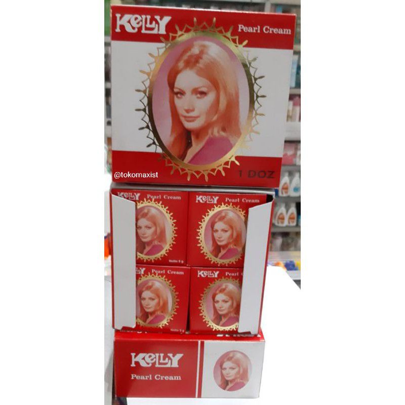 Kelly Pearl cream 5gr 1 lusin grosiran